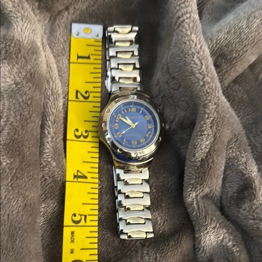 Vellaccio Silver Blue Watch